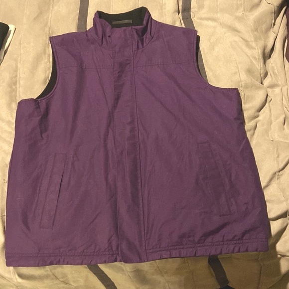Ralph Lauren Black Label Jackets & Blazers - Ralph Lauren reversible vest purple and black